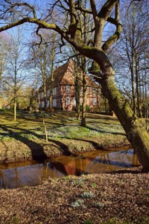 Europe, Germany, Lower Saxony, Harburg district, Moisburg, Hamburg metropolitan region, Amtshaus an