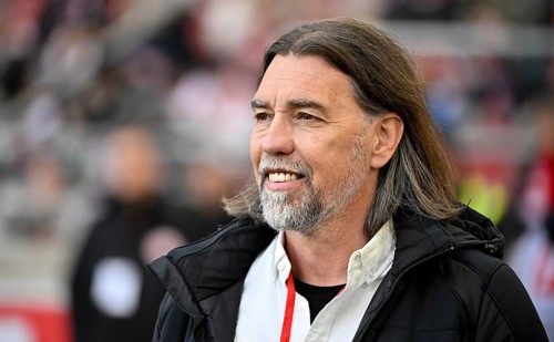 Sports Director Martin Schmidt 1. FSV Mainz 05, Portrait, smiles, MHPArena, MHP Arena Stuttgart,