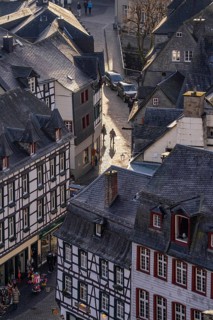 Monschau, Old Town, Eifel, North Rhine-Westphalia, Germany, Europe