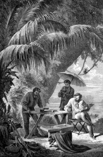 Preparation for astronomical observations in Brazil, Historical, digitally restored reproduction
