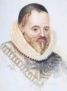 William Camden, 1551 -1623, English antiquarian and historian, Illustration from Old England's