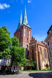 Museum Nikolaikirche, Nikolaiviertel, Berlin, Germany, Europe