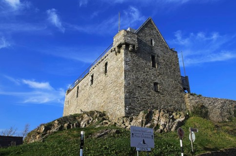 Historic castle building, Baltimore, County Cork, Ireland, Irish Republic, Europe