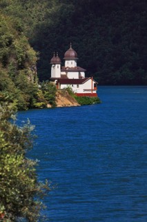 Wallachia, Din Valea Mracunei Monastery, Iron Tor tor nature park Park, on the Danube, on the Cazan