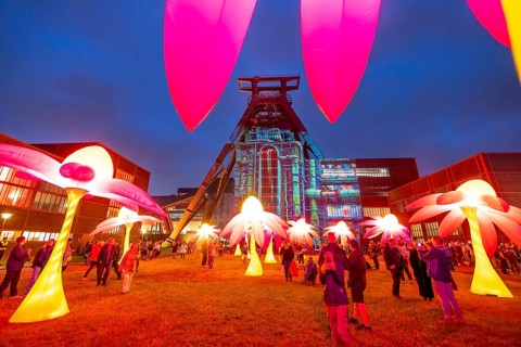 Extraschicht, the long night of industrial culture, cultural festival across the Ruhr region, 35