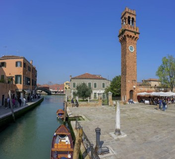 Campo Santo Stefano, Murano, Venice, Metropolitan City of Venice, Italy, Europe