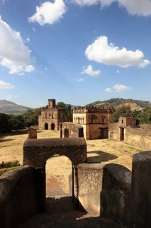 Amhara region, in the Gemp palace complex in Gondar, Gonder, UNESCO, world, heritage, cultural