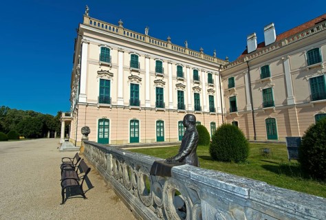 Monument to Prince Nicholas I Joseph the Magnificent in the park at Eszterhazy Castle, also known
