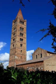 Pomposa, Abbatia Sanctae Mariae Pomposae, former abbey of the Benedictine order at the mouth of the