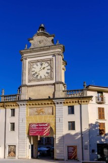 Torre dell'Orologio, Salo, Lake Garda, Lago di Garda, Lombardy, Italy, Europe
