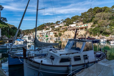 The fishing village of Cala Figuera, on the south-east coast, Majorca, Spain, Europe