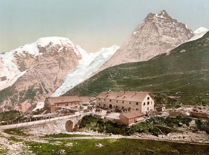 Stilfserjoch, Stilfser Joch, Franzenshöhe, Tyrol, formerly Austria-Hungary, today South Tyrol,