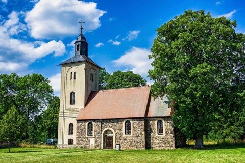 Church of St Blasius inDobritz, Zerbst, Saxony-Anhalt, Germany, Europe