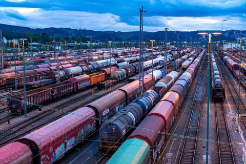 The Hagen-Vorhalle marshalling yard, one of the 9 largest in Germany, is located on the