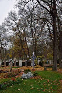 Europe, Germany, Bavaria, Munich, Westfriedhof, cemetery, typical crosses, Hamburg, Hamburg,