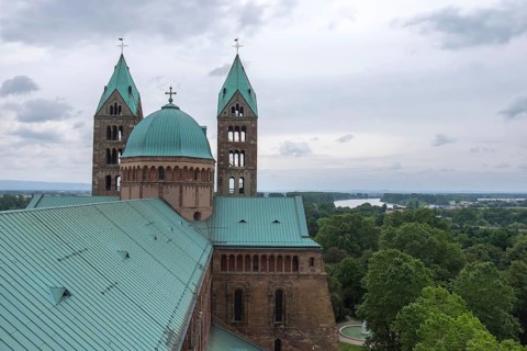 Cathedral of St Mary and St Stephen, Imperial Cathedral, Romanesque, UNESCO World Heritage Site,