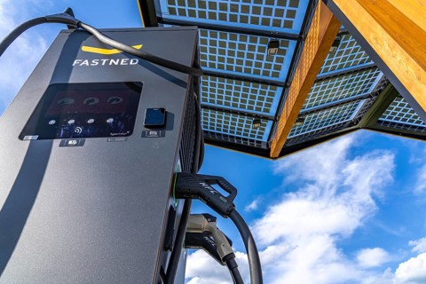 E-fuelling station on the site of the former Lohberg colliery in Dinslaken, 4 300 kW fast-charging