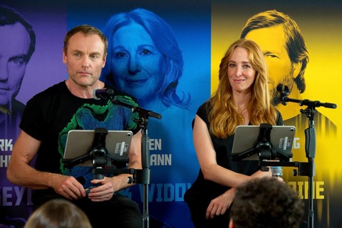 Mark Waschke and Kaya Marie Möller, reading and Q & A with the actors and speakers, MARVELS