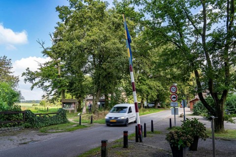 The so-called Green Border, at the former border crossing Grenzweg near Straelen-Kastanienburg and