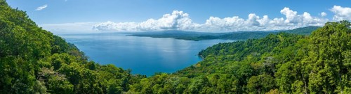 South Pacific and rainforest, Osa Peninsula, Punterenas Province, Costa Rica, Central America