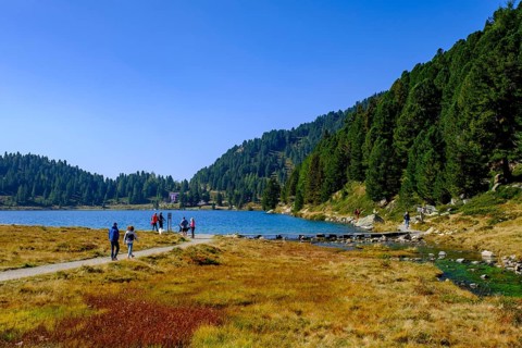 Obersee, Staller Sattel, Defereggen Valley, East Tyrol, Austria, Europe