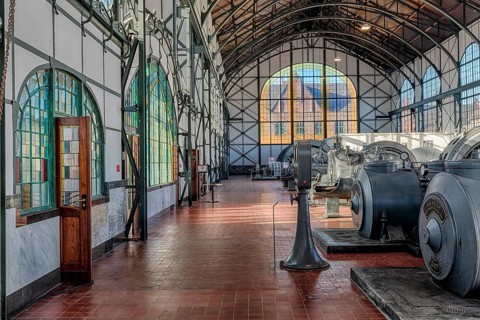 Zeche Zollern Machine Hall Art Nouveau Interior Dortmund Germany