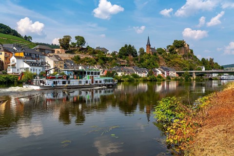 The town of Saarburg, on the Saar, Rhineland-Palatinate, Germany, Europe