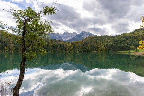 Alatsee, Ostallgäu, Allgäu, Swabia, Bavaria, Germany, Europe
