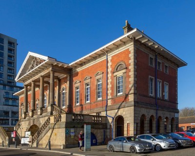 The Old Custom House, headquarters of Port Authority, Wet Dock, Ipswich, Suffolk, England, UK built