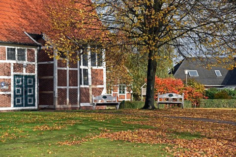 Europe, Germany, Lower Saxony, Hamburg Metropolitan Region, Altes Land, St. Marien-Kirche