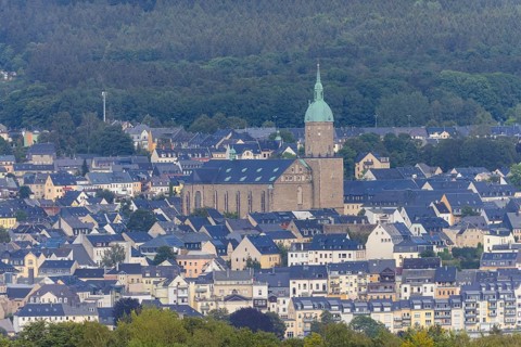 Annaberg-Buchholz is a large district town in the Erzgebirge district of Saxony, Annaberg Buchholz,
