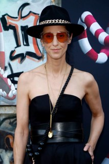 Esther Perbrandt at the opening of the Tim Burton exhibition at the Radsetzerei on the RAW site in