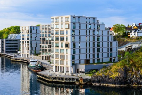 View of STAVANGER, FjordSailing, Stavanger, Boknafjorden, Norway, Europe