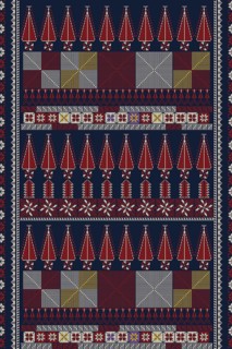 Traditional Palestinian Tatreez, seamless pattern vector template