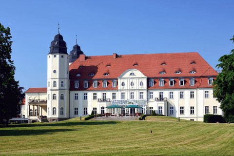 Europe, Germany, Mecklenburg-Western Pomerania, Göhren-Lebbin, Schloss Fleesensee, also Schloss