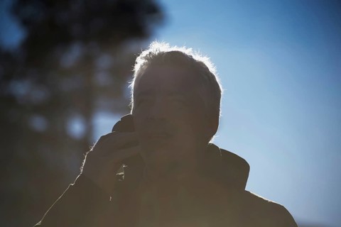 Man Speaking on Telephone with Sunlight. | MR:yes Maurizio CH 20-10-2012