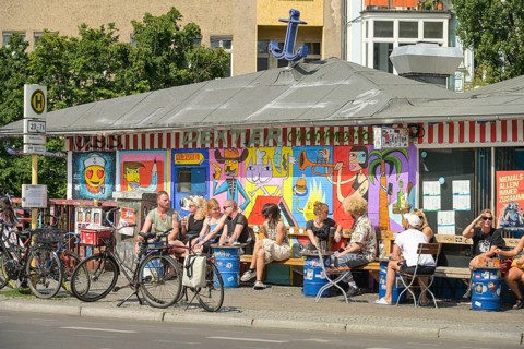 Ankerklause, Kottbusser Damm, Kreuzberg, Friedrichshain-Kreuzberg district, Berlin, Germany, Europe