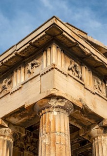 Temple of Hephaestus, Ancient Agora of Athens, Greece, Europe