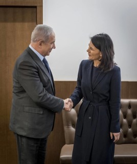 Annalena Bärbock (Alliance 90/The Greens), Federal Foreign Minister, photographed during her visit