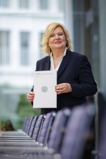 Eva Högl, Parliamentary Commissioner for the Armed Forces, presents her Annual Report 2023 at the