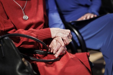 Margot Friedländer, Holocaust survivor, and Annalena Bärbock (Alliance 90/The Greens), Federal