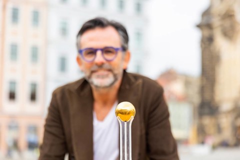 The internationally renowned artist Niclas Castello, who will be honoured with the European Art