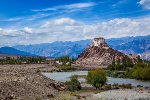 Stakna Gompa, Buddhist monastery of the Drugpa sect in Leh district, Ladakh, India, Asia