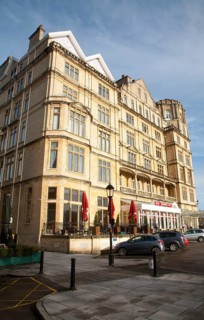The former Empire Hotel building, Bath, north east Somerset, England, United Kingdom, Europe