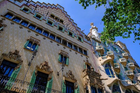 Casa Amatller, Modernisme, Barcelona, Catalonia, Spain, Europe