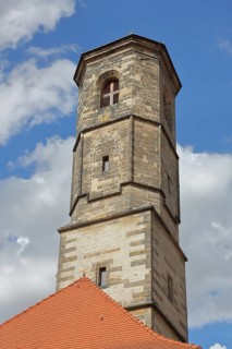 Historic St Paul's Tower, city tower, Erfurt, Thuringia, Germany, Europe