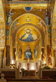 Palatine Chapel, Cappella Palatina, Palermo, Sicily, Italy, Europe