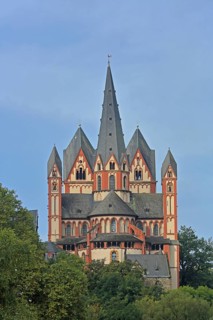 Gothic Limburg Cathedral of St George, Old Town, Limburg, Hesse, Germany, Europe