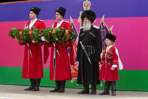 Kuban cossacks. Krasnodar. Russia