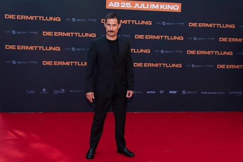Clemens Schick, DIE ERMITTLUNG, photo call on the red carpet for the Berlin premiere at the ZOO